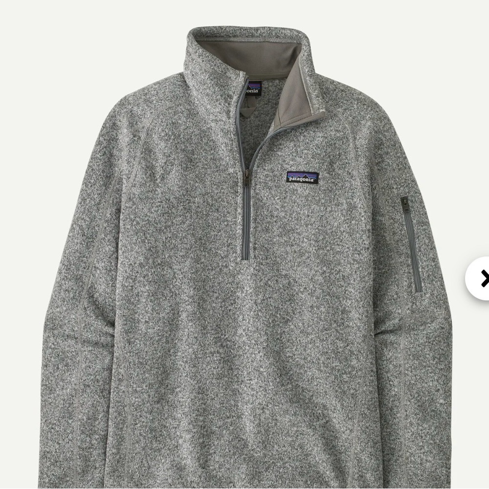 Patagonia Better Sweater in Birch White